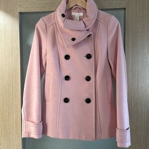 HM Pink Pea coat